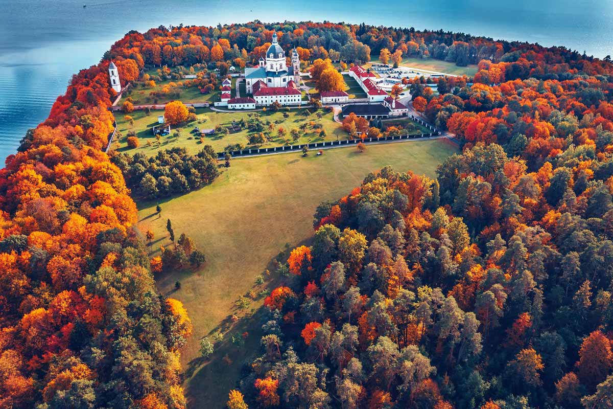 Monasterio de Pazaislis en Lituania